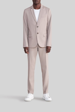 Pantaloni slim in lana - Beige - IKKS
