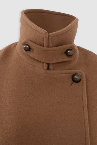 Cappotto in lana - Cammello