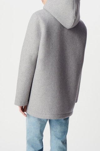 Cappotto in lana - Grigio chiaro melange - IKKS