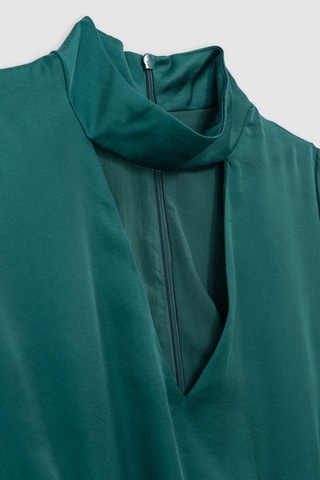Abito taglio dritto - Verde smeraldo - IKKS