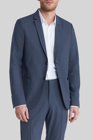 Giacca da completo in lana - Blu chiaro - IKKS