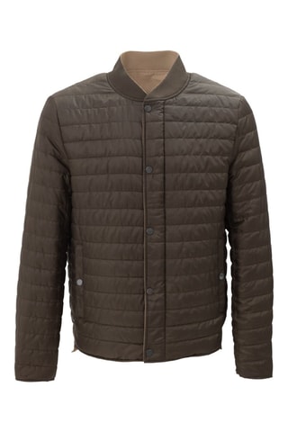 Giubbotto double face - Kaki e beige - IKKS