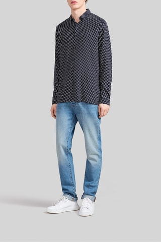 Camicia slim - Blu - IKKS
