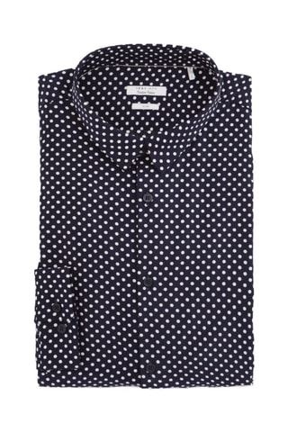 Camicia slim - Blu - IKKS