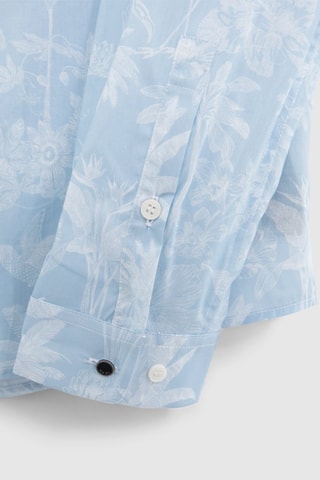 Camicia slim - Celeste - IKKS