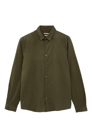 Camicia slim - Kaki - IKKS