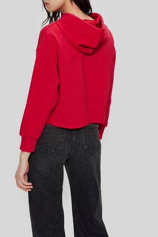 Felpa con cappuccio - Rosso - IKKS