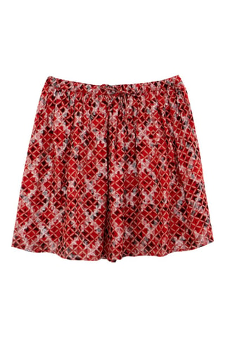 Gonna a campana - Rosso