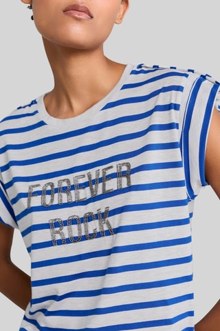 T-shirt loose - Bianco - IKKS Women