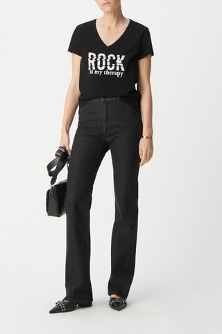T-shirt - Nero - IKKS Women
