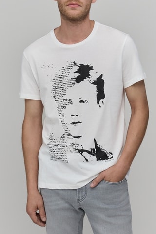 T-shirt - Bianco - Ikks Men