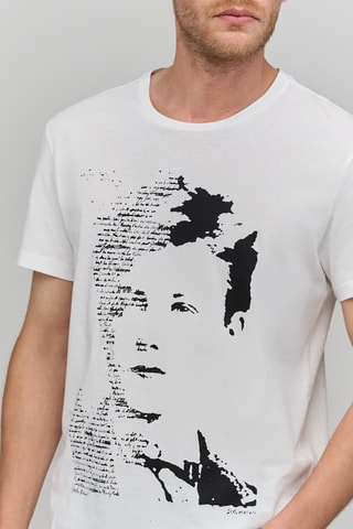 T-shirt - Bianco - Ikks Men