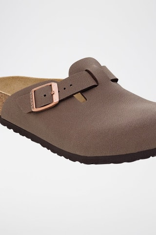 Leren Clogs Boston - Lichtbruin - Smal