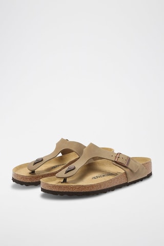 Leren Sandalen Gizeh - Beige - Normaal