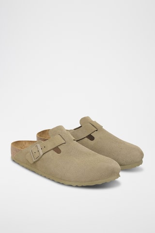 Nubuck Clogs Boston - Kaki - Smal