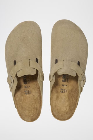 Nubuck Clogs Boston - Kaki - Smal