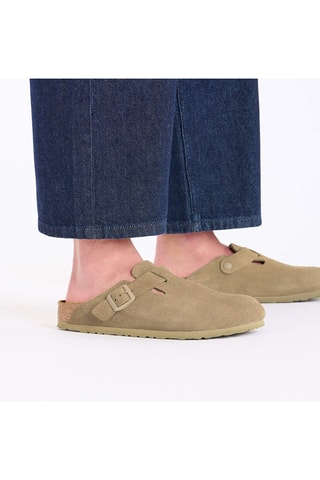 Nubuck Clogs Boston - Kaki - Smal