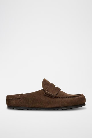 Nubuck Clogs Naples - Bruin - Smal