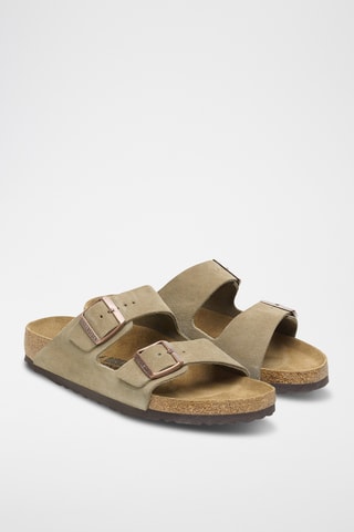 Nubuck Muiltjes Arizona - Taupe - Smal