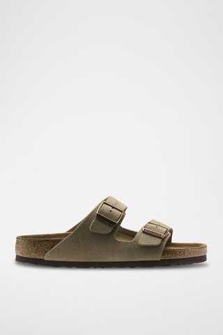 Nubuck Muiltjes Arizona - Taupe - Smal