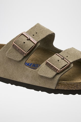 Nubuck Muiltjes Arizona - Taupe - Smal