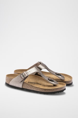 Sandales Gizeh - Taupe métallisé - Normale