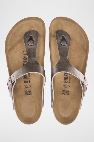 Sandales Gizeh - Taupe métallisé - Normale