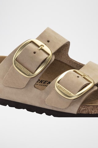 Leren Muiltjes Arizona - Beige - Smal