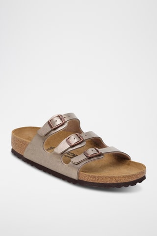 Muiltjes Florida - Taupe - Smal