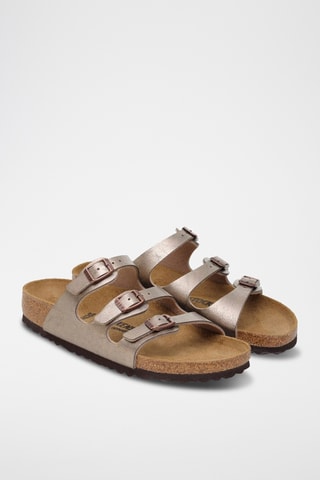 Muiltjes Florida - Taupe - Smal