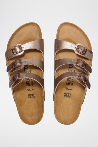Muiltjes Florida - Taupe - Smal