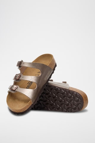 Muiltjes Florida - Taupe - Smal
