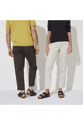 Sandalen Milano - Zwart - Smal