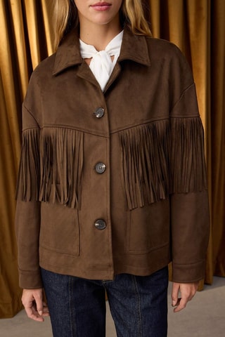 Chaqueta oversize - Marrón