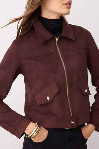 Chaqueta - Marrón oscuro