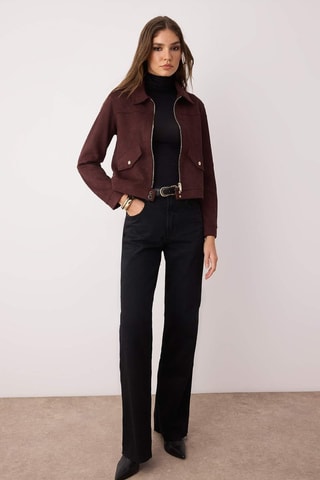 Chaqueta - Marrón oscuro