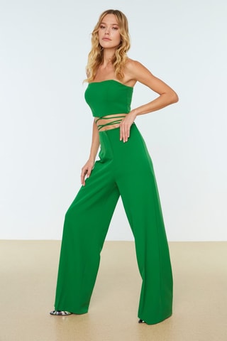 Crop top bustier - Verde