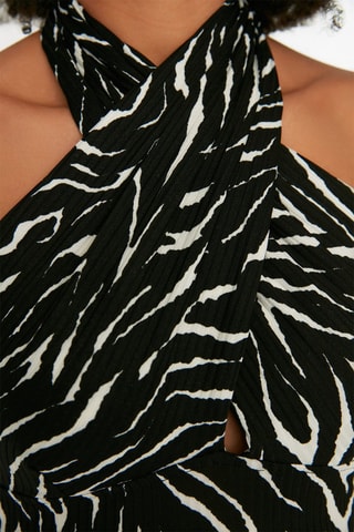 Top - Negro y blanco