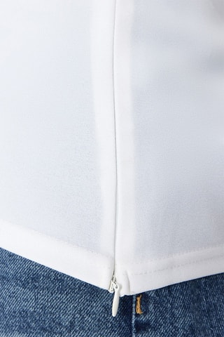 Top bustier - 
Blanco