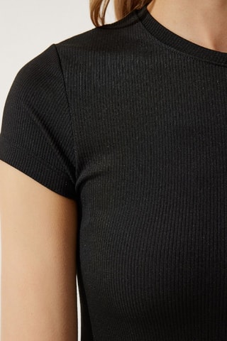 Vestido recto - Negro