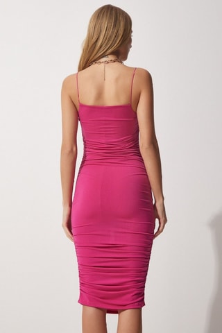Vestido de tubo - Rosa oscuro