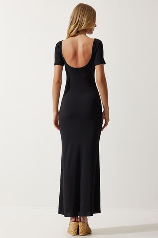 Vestido largo - Negro