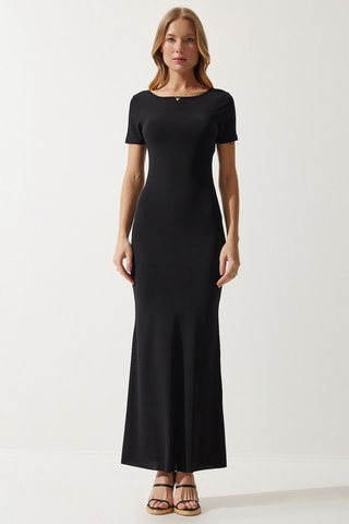 Vestido largo - Negro