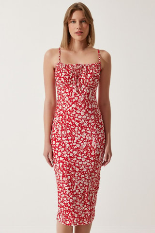 Vestido de tubo - Rojo