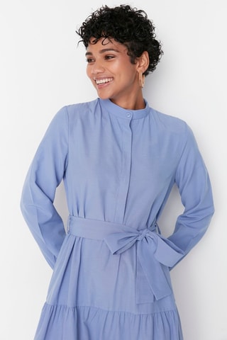 Vestido largo - Azul