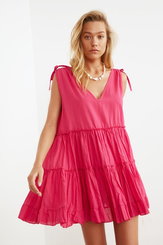 Vestido de playa - Fucsia
