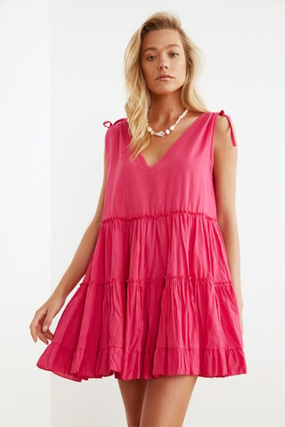 Vestido de playa - Fucsia