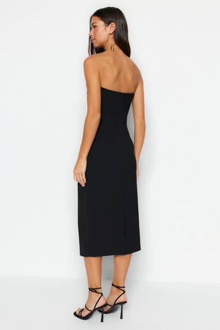 Vestido bustier - Negro