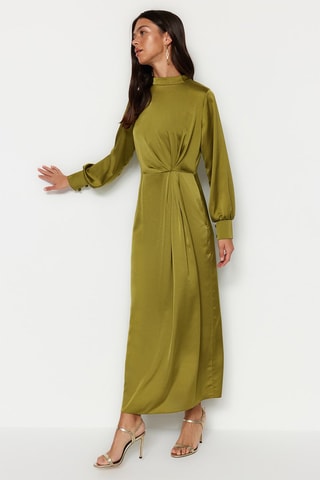 Vestido largo - Caqui