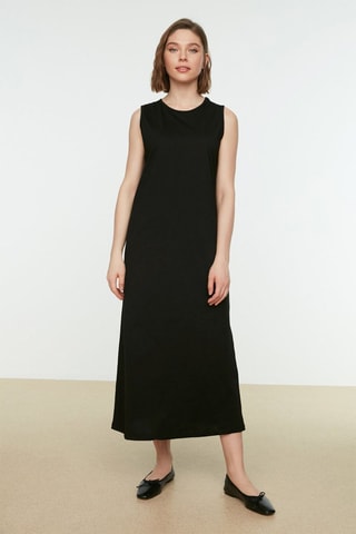 Vestido largo - Negro